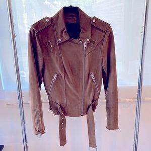 All Saints Suede Biker Jacket (limited edition)